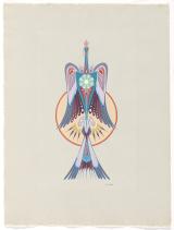 Peyote Bird / Woodrow Wilson Crumbo - Gilcrease Museum Online